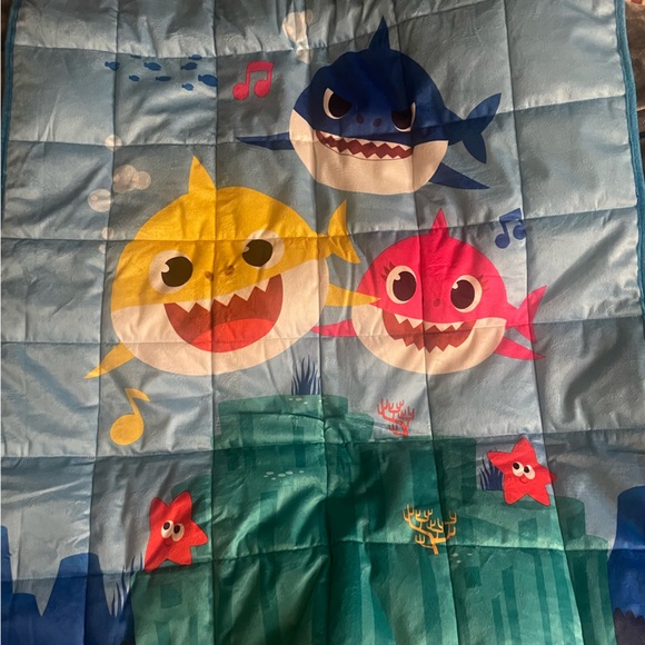 pinkfong Other Pinkfong Baby Shark Weighted Blanket Poshmark